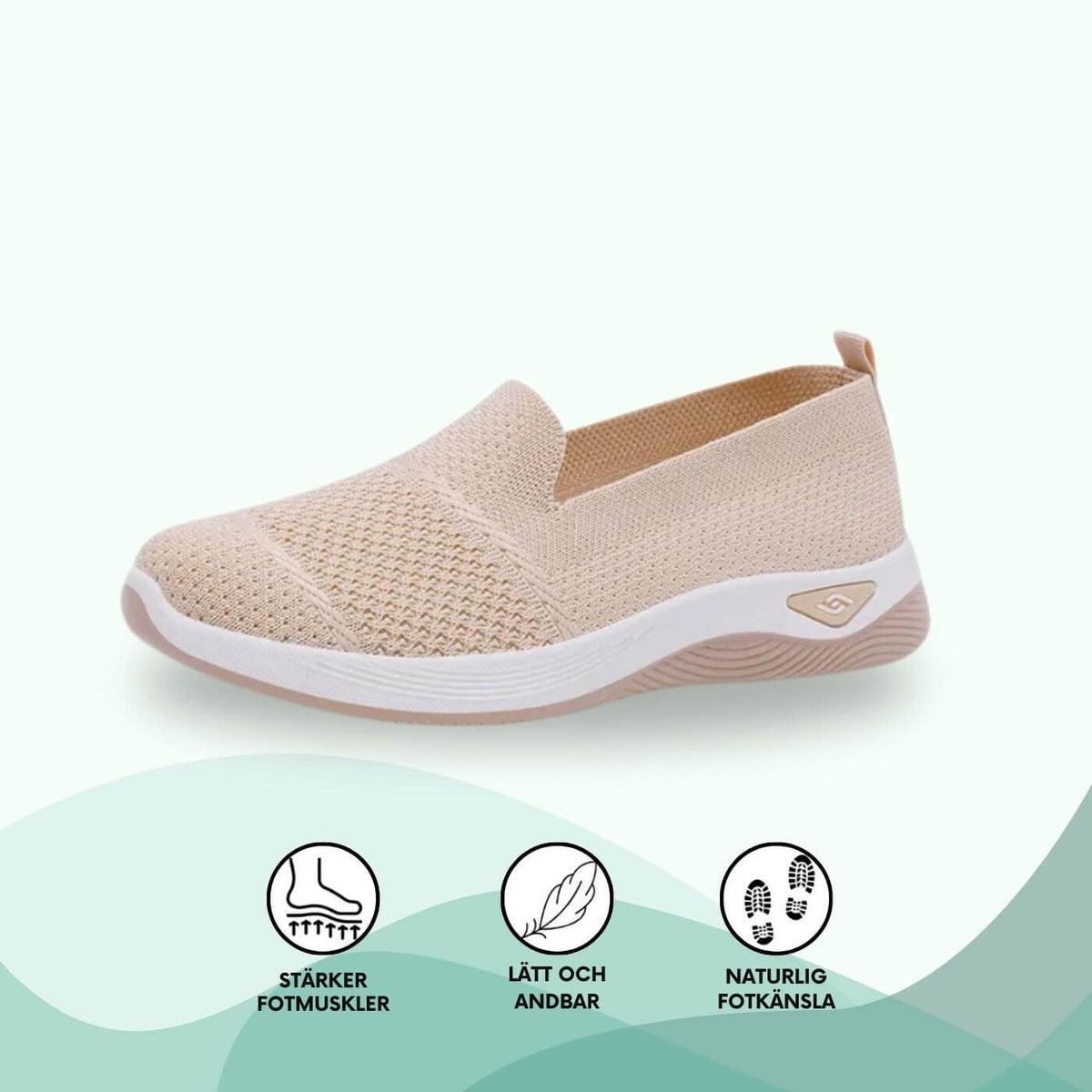 Ergo Fit - Andningsbara Ortopediska Komfortsneakers (1+1 GRATIS)