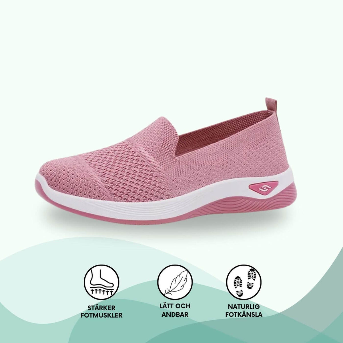 Ergo Fit - Andningsbara Ortopediska Komfortsneakers (1+1 GRATIS)