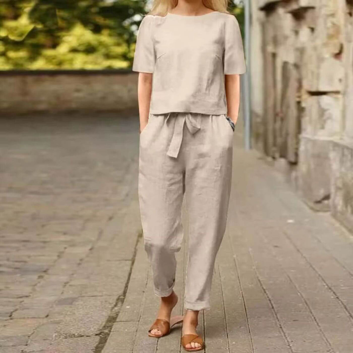 Fiona™ - Stilrent 2-delat Sommarset
