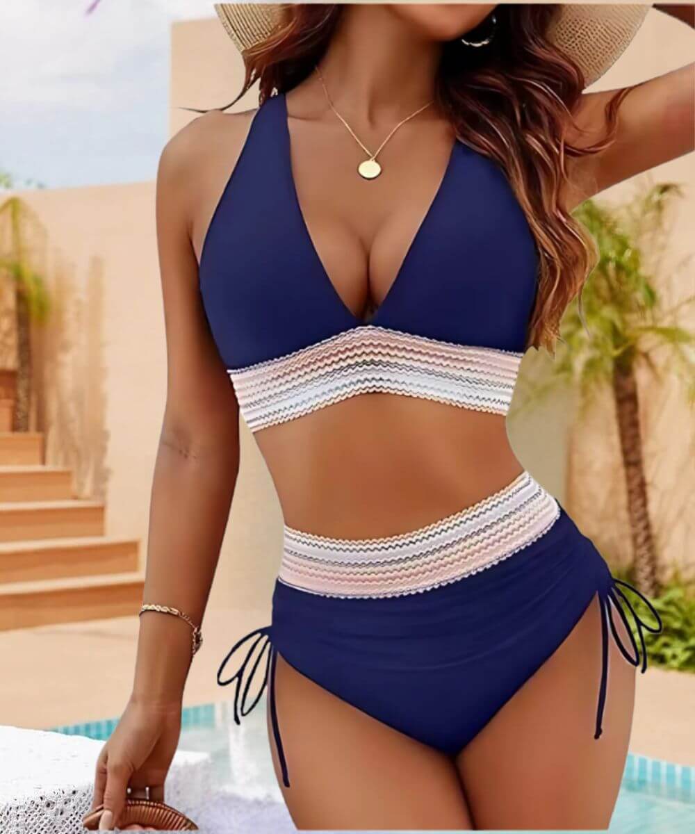 Silvia™ - Höga Bikinitrosor med Magkontroll