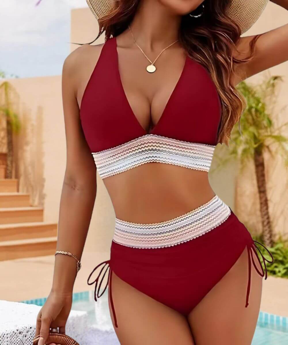 Silvia™ - Höga Bikinitrosor med Magkontroll