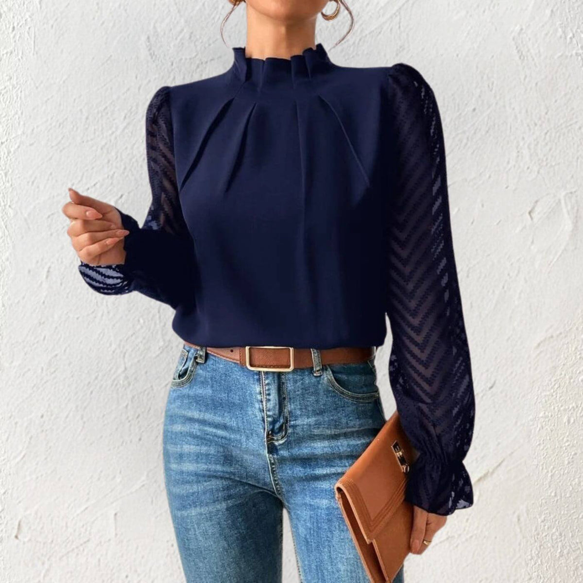 Veroni™ - Stilren Elegant Topp