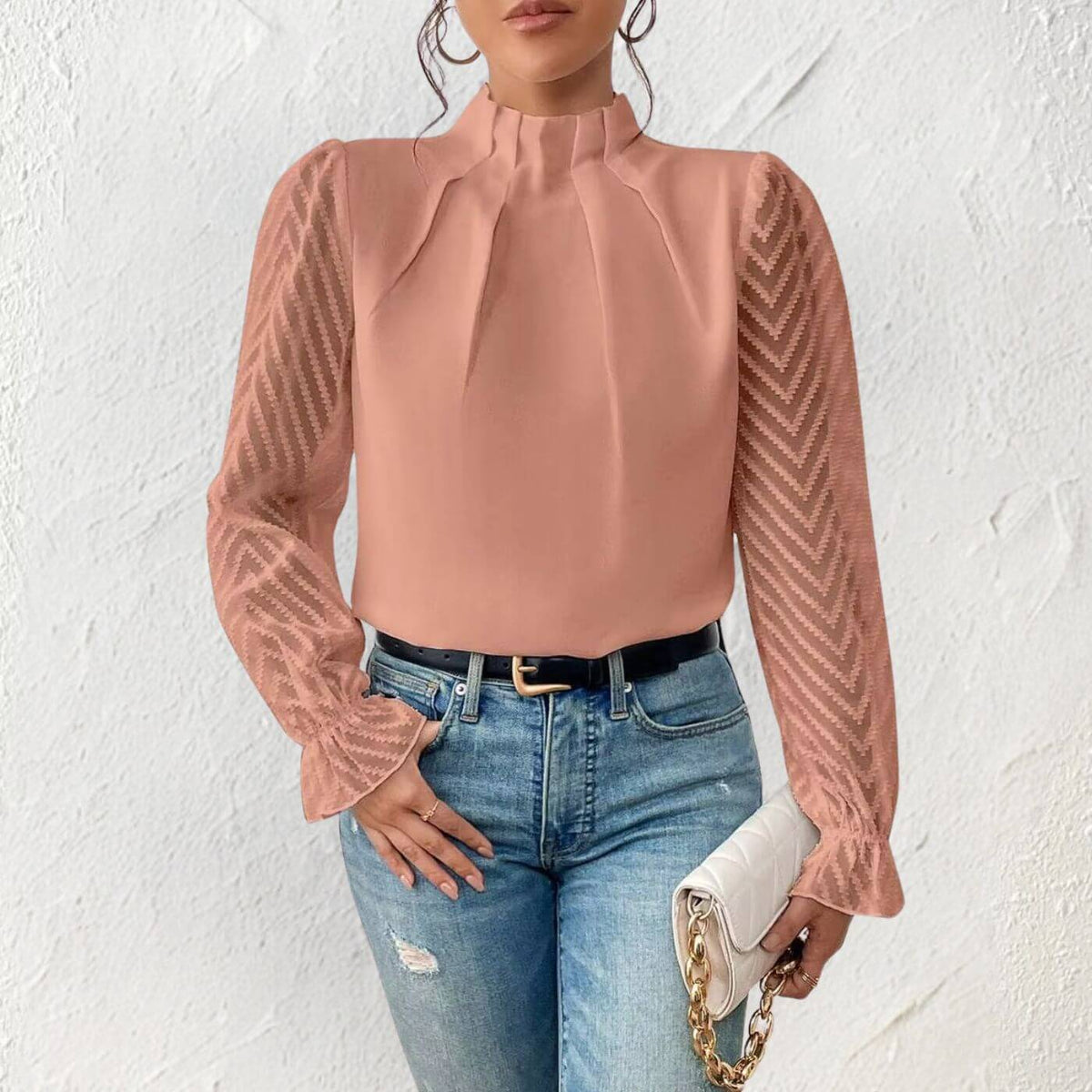 Veroni™ - Stilren Elegant Topp